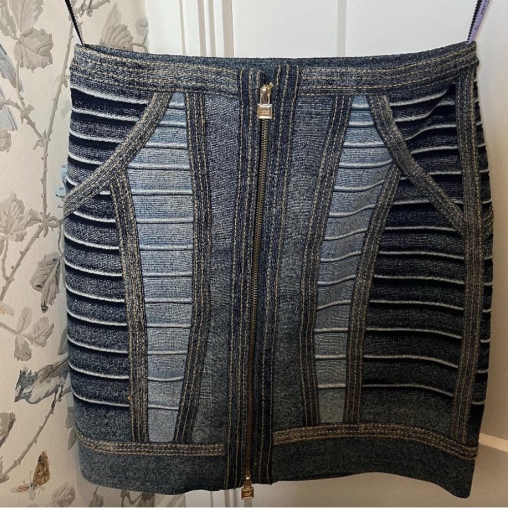 Herve Leger Mini Skirt